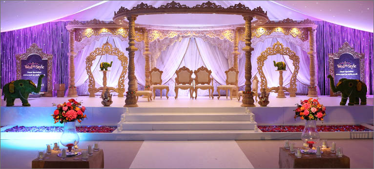 Mandaps - Draped Mandap